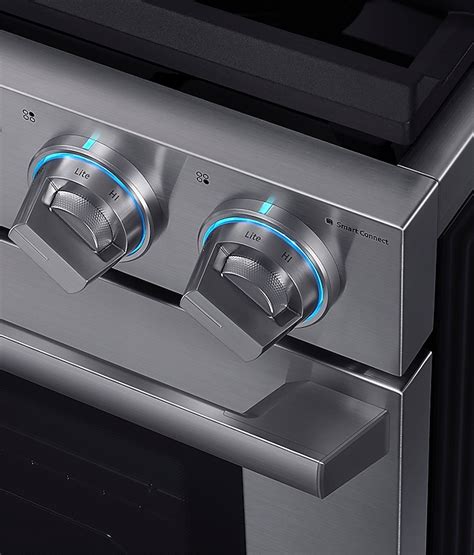 gas stove illuminated knobs